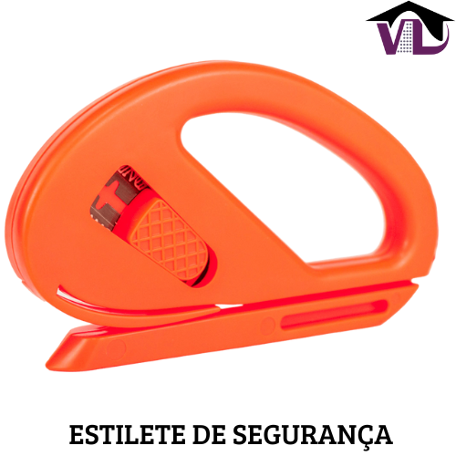 Estilete de segurança com lâmina interna